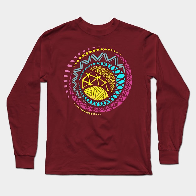 Circle of Life Long Sleeve T-Shirt by bestree